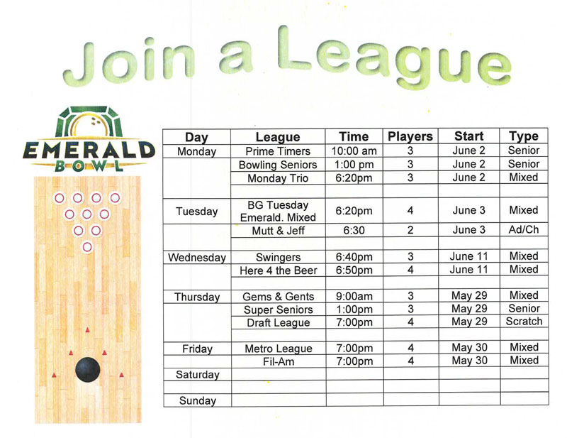 summer leagues